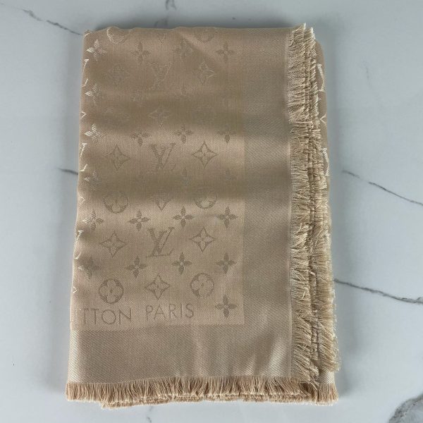 LOUIS VUITTON Châle Monogram
