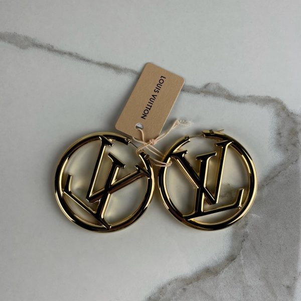 LOUIS VUITTON Créoles Louise