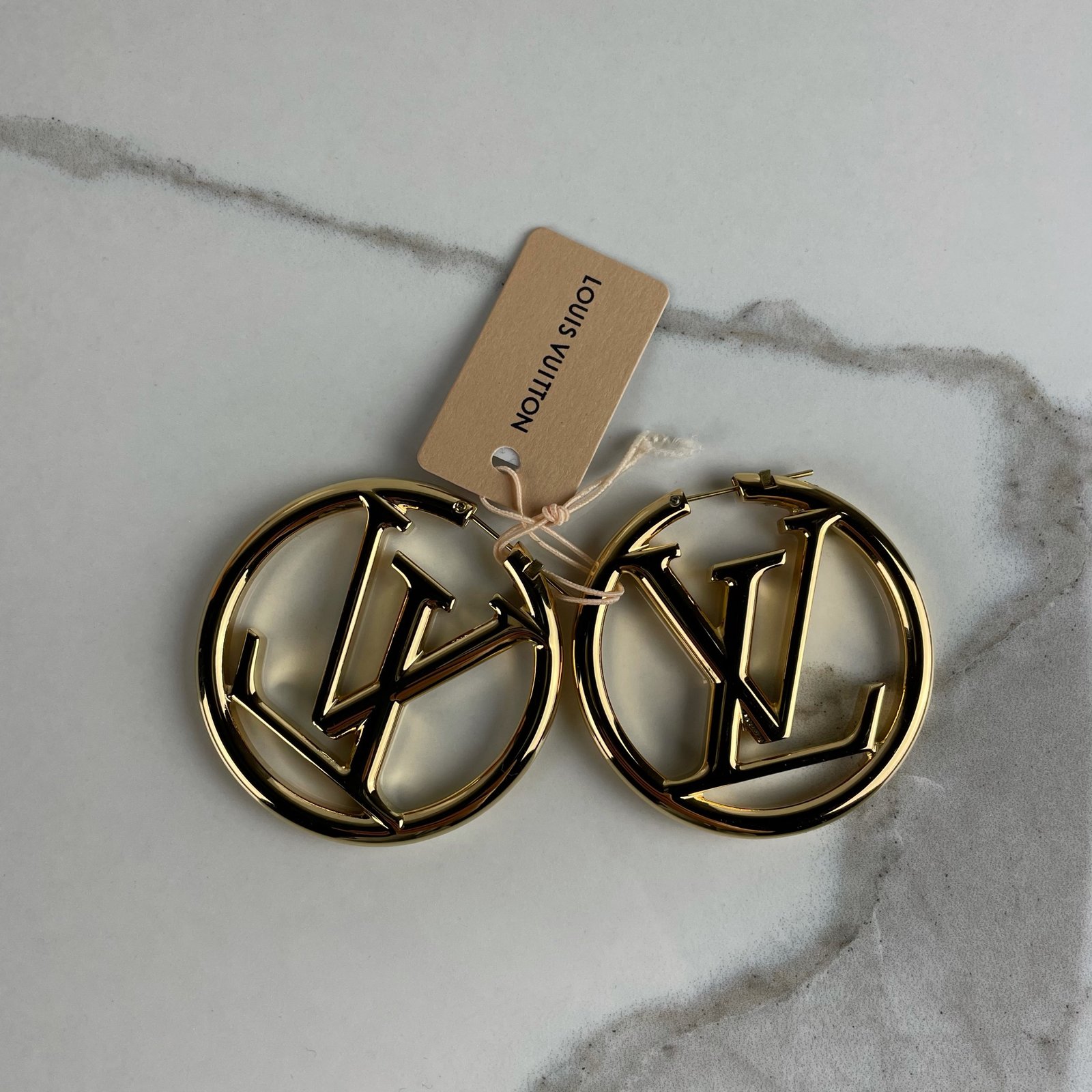 LOUIS VUITTON Créoles Louise