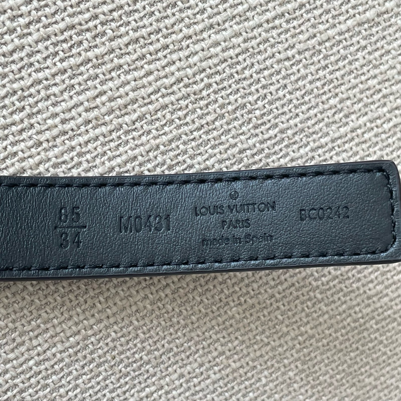 LOUIS VUITTON Ceinture LV Iconic 20 mm Réversible – Image 8