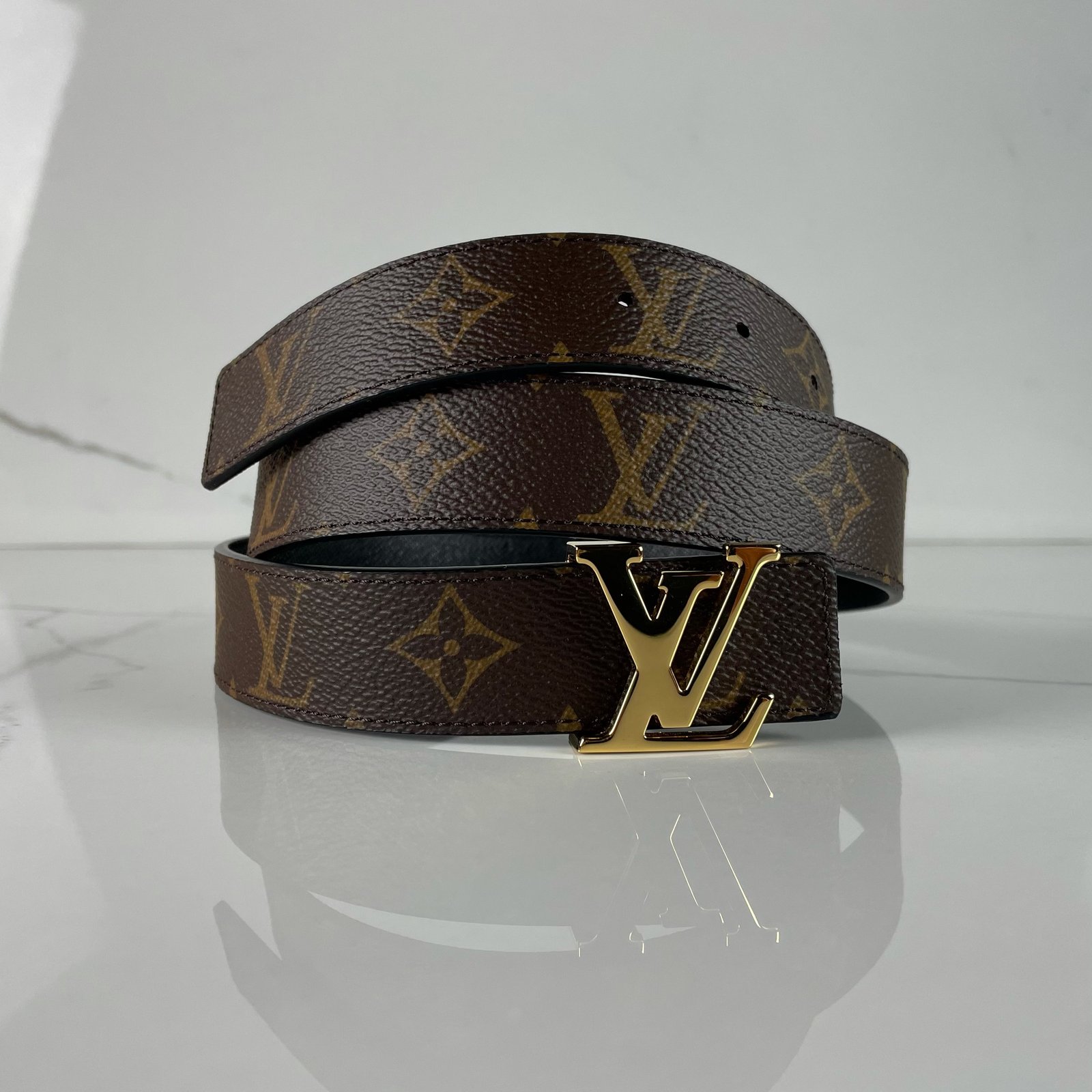 LOUIS VUITTON Ceinture LV 30 Monogram Réversible – Image 3