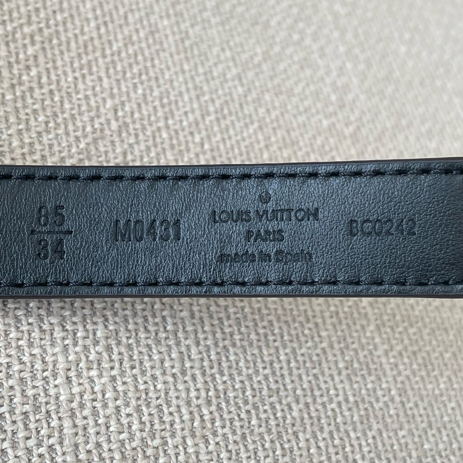 LOUIS VUITTON Ceinture LV Iconic 20 mm Réversible – Image 11