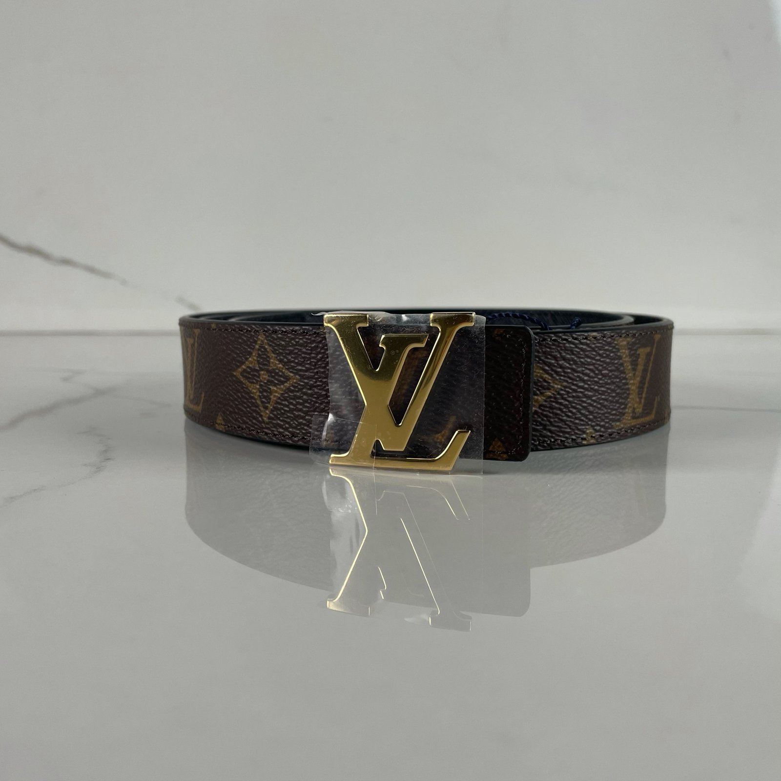LOUIS VUITTON Ceinture LV 30 Monogram Réversible
