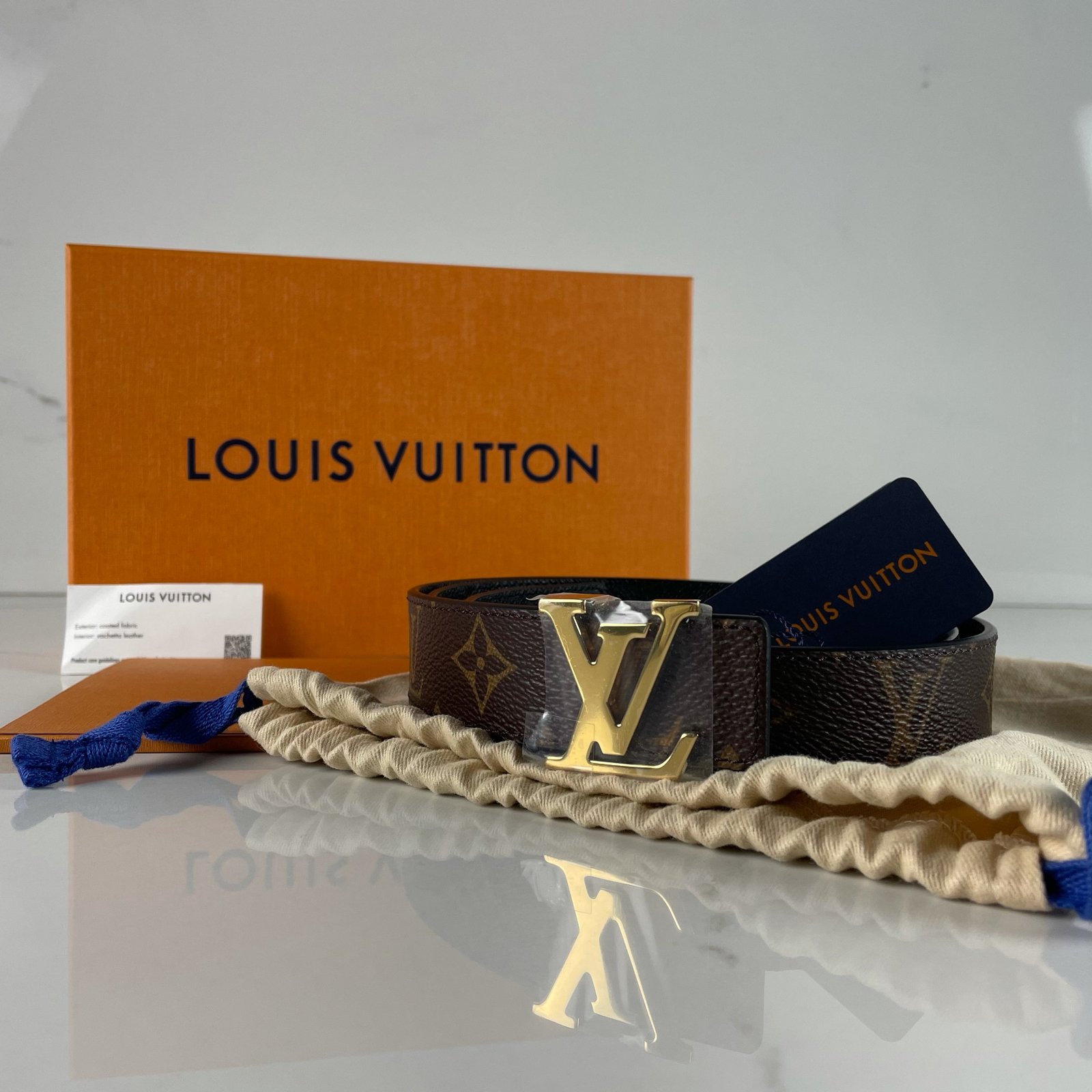 LOUIS VUITTON Ceinture LV 30 Monogram Réversible – Image 2