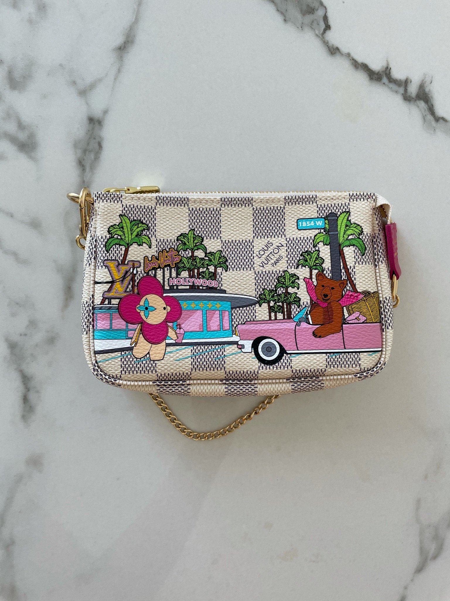 LOUIS VUITTON Mini Pochette Accessoires – Image 2