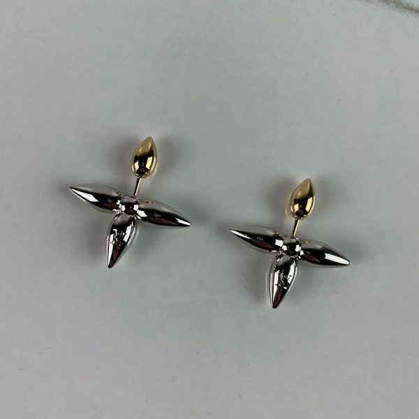 LOUIS VUITTON Louisette Stud Earrings – Image 4