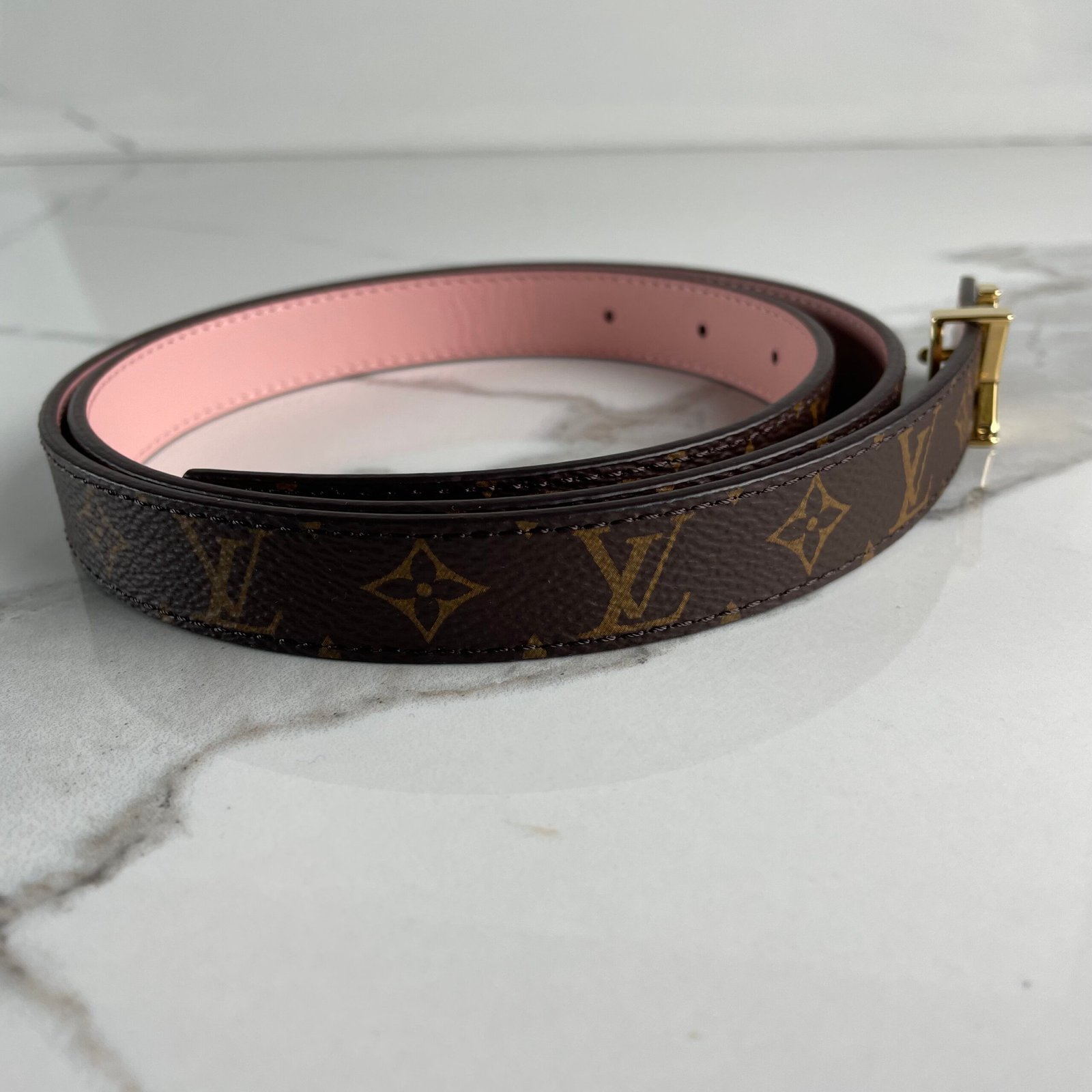 LOUIS VUITTON Ceinture LV Iconic 20 mm Réversible – Image 9