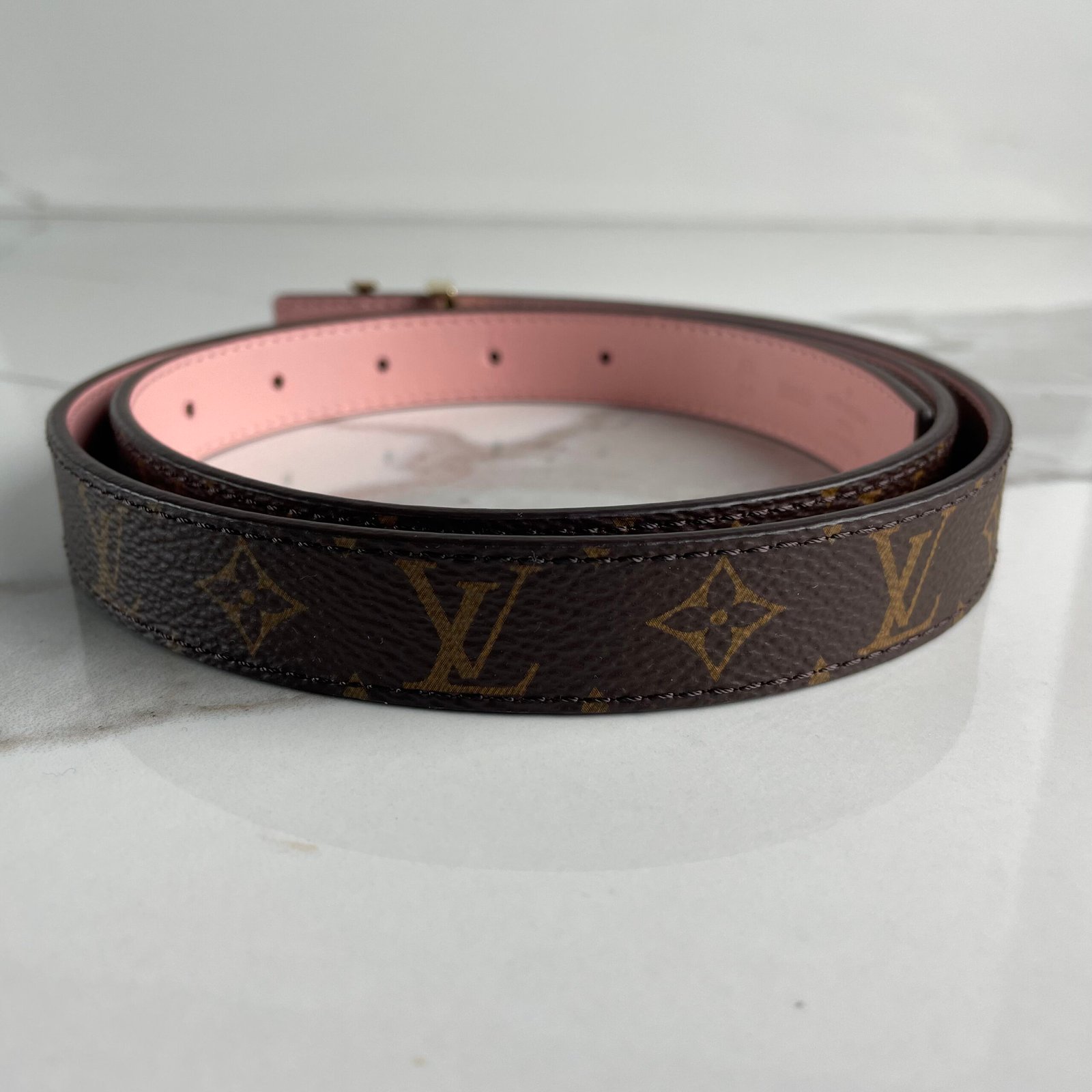 LOUIS VUITTON Ceinture LV Iconic 20 mm Réversible – Image 10