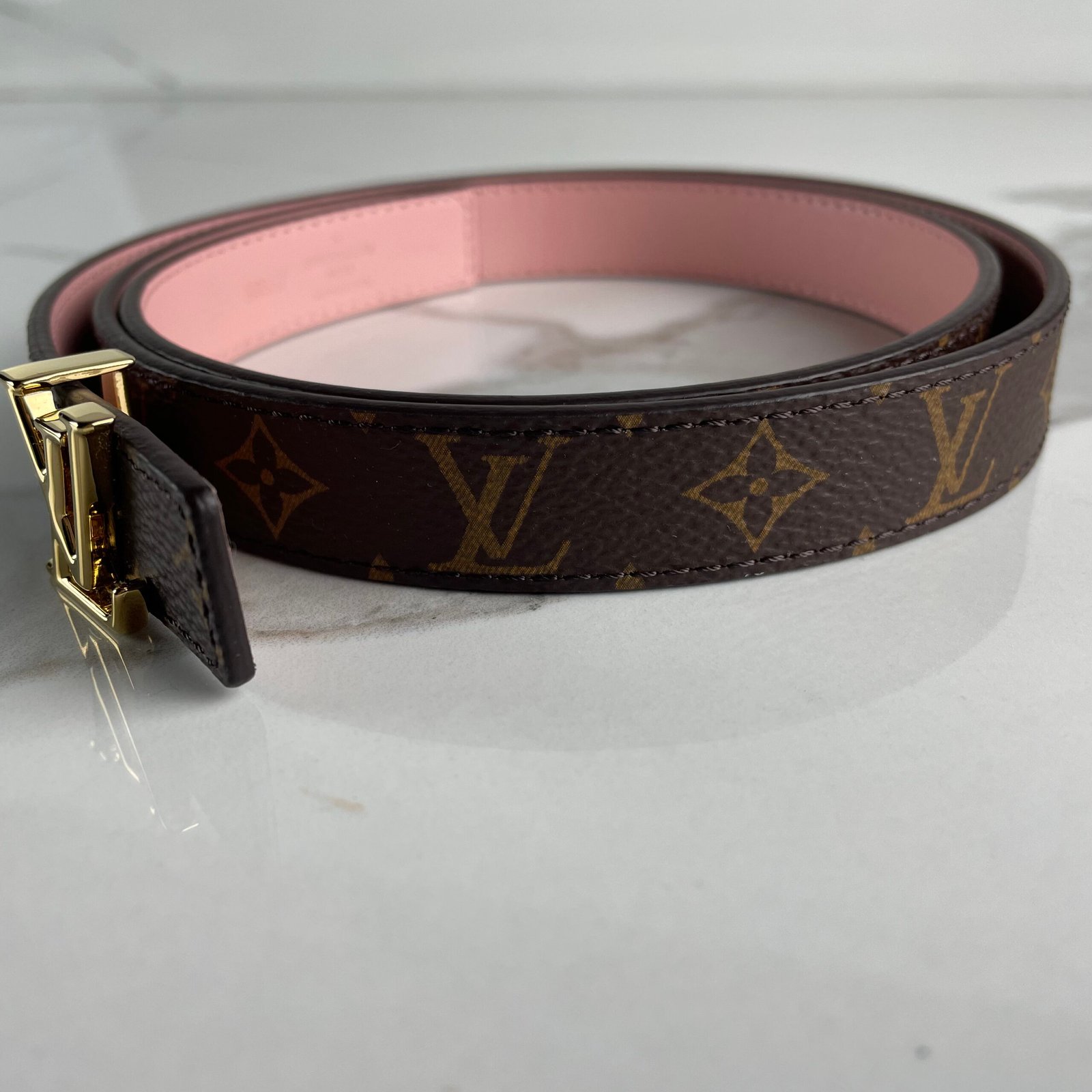 LOUIS VUITTON Ceinture LV Iconic 20 mm Réversible – Image 11