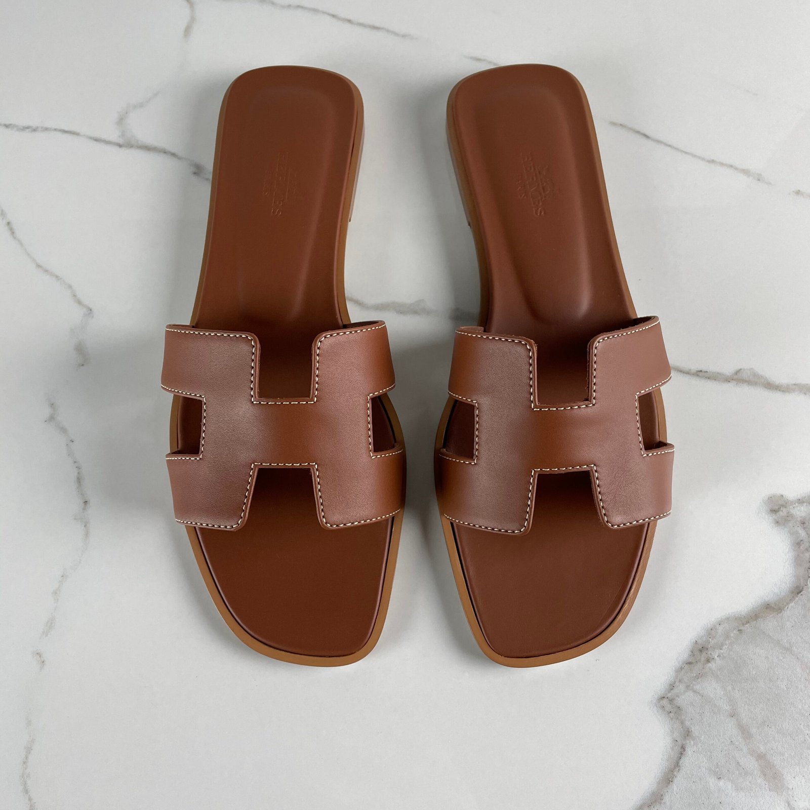 HERMÈS Oran Sandals – Image 6