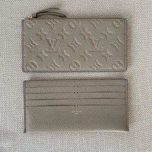 LOUIS VUITTON Flat Pocket and Zipped Pocket