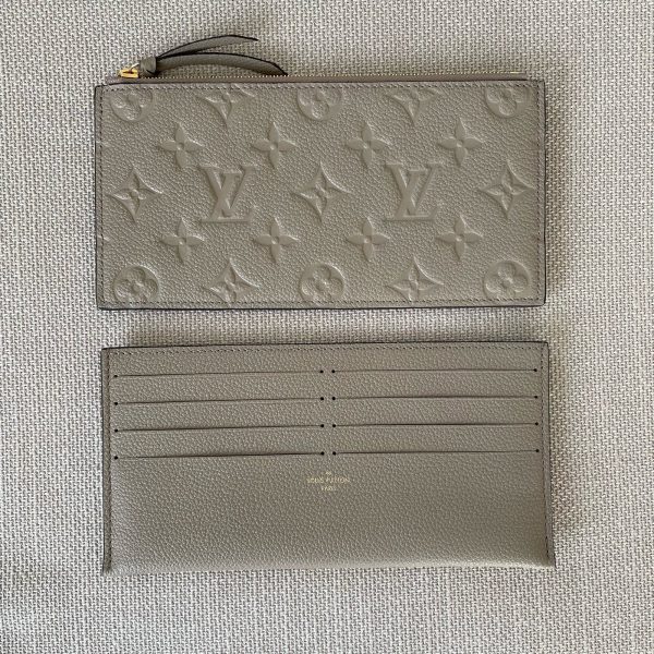 LOUIS VUITTON Flat Pocket and Zipped Pocket