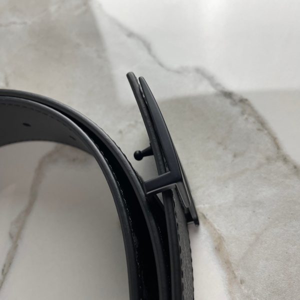 LOUIS VUITTON Ceinture Noir Mat LV Initiales 40mm – Image 5