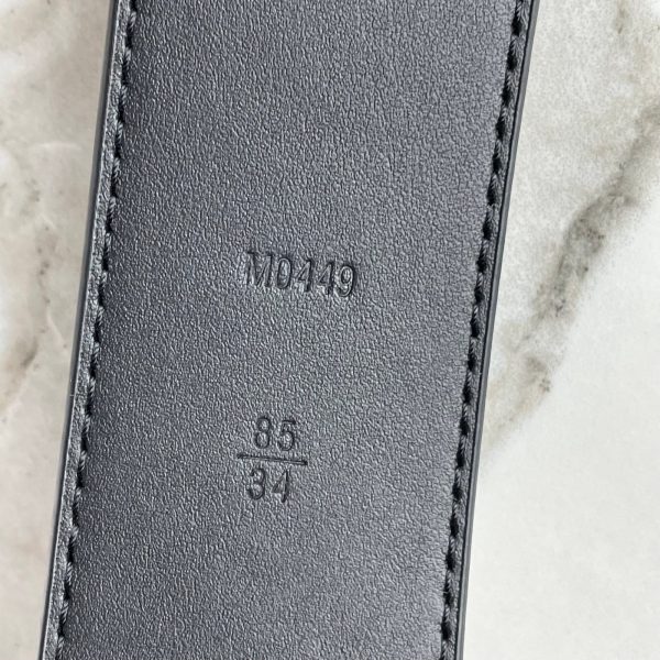 LOUIS VUITTON Ceinture Noir Mat LV Initiales 40mm – Image 10