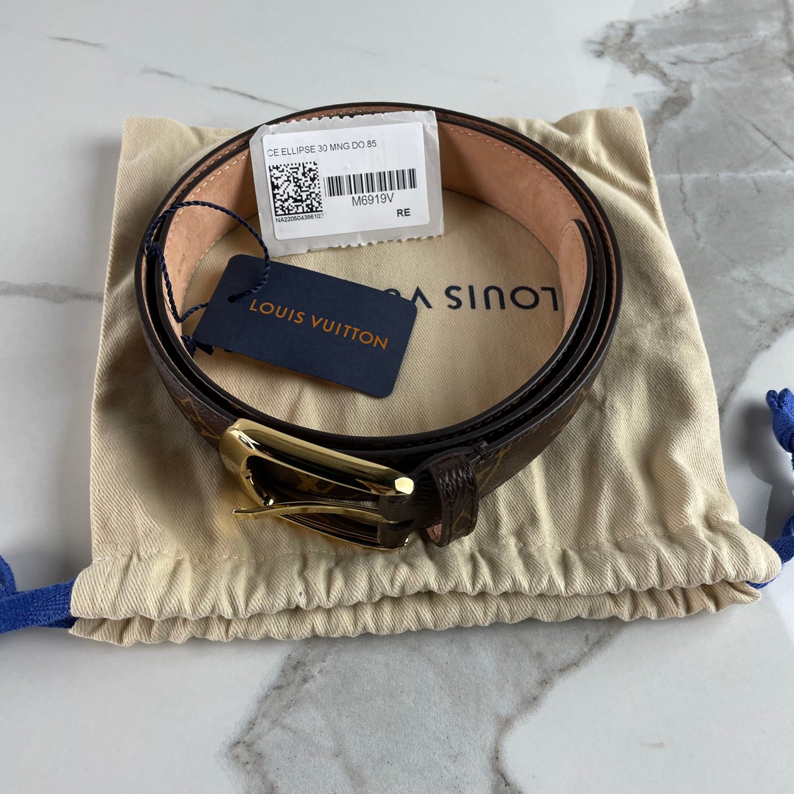 LOUIS VUITTON Ceinture Ellipse 30mm – Image 2