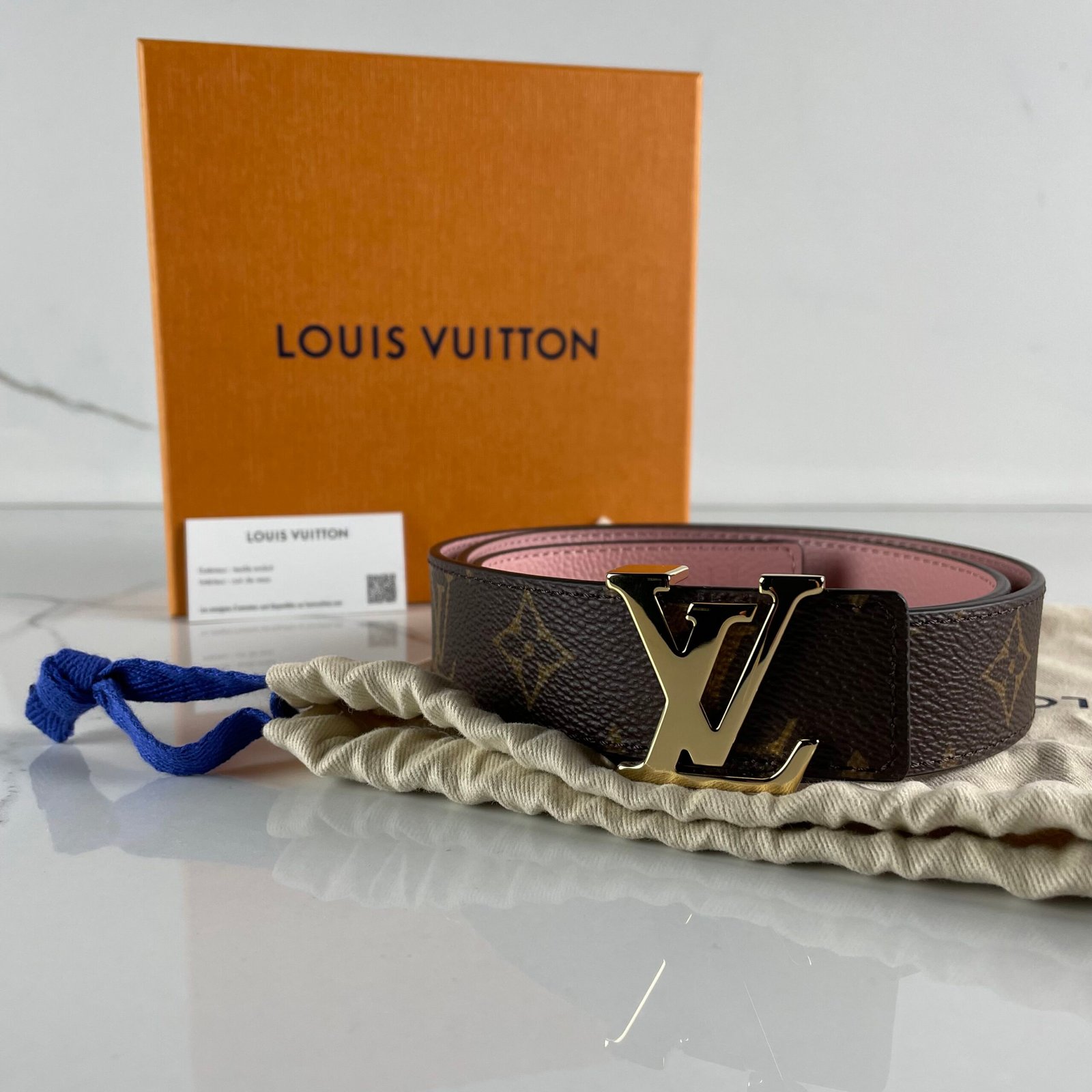 LOUIS VUITTON Ceinture LV Initiales 30 mm Réversible – Image 2