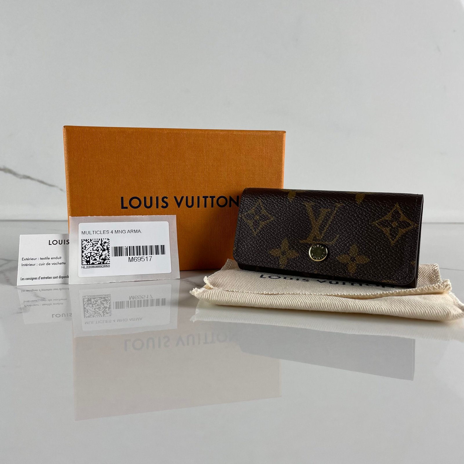 LOUIS VUITTON 4 Key Holder – Image 2