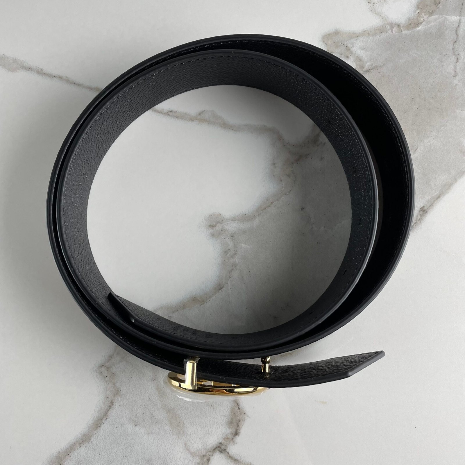 LOUIS VUITTON Ceinture LV Circle 35 mm Réversible – Image 6
