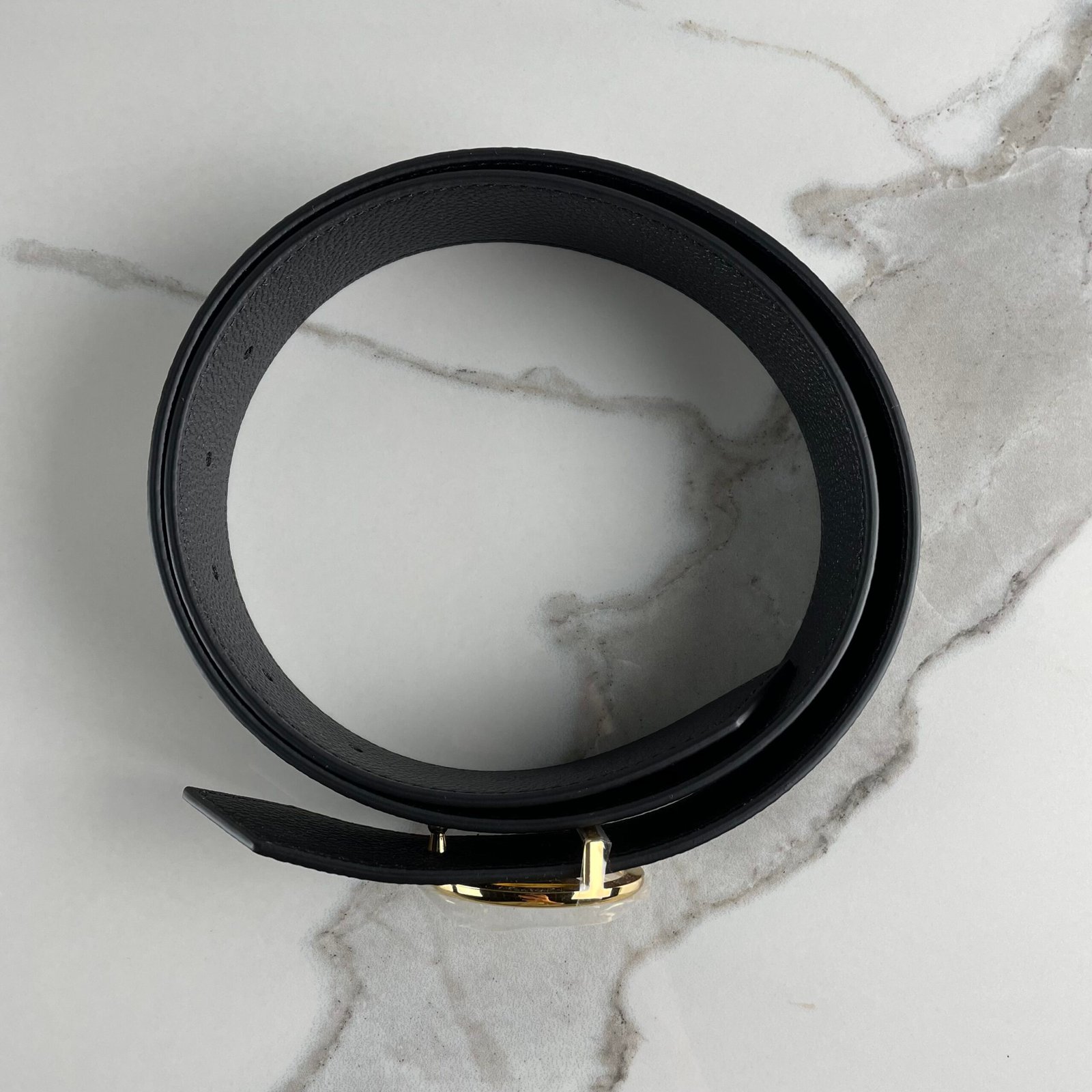 LOUIS VUITTON Ceinture LV Circle 35 mm Réversible – Image 7