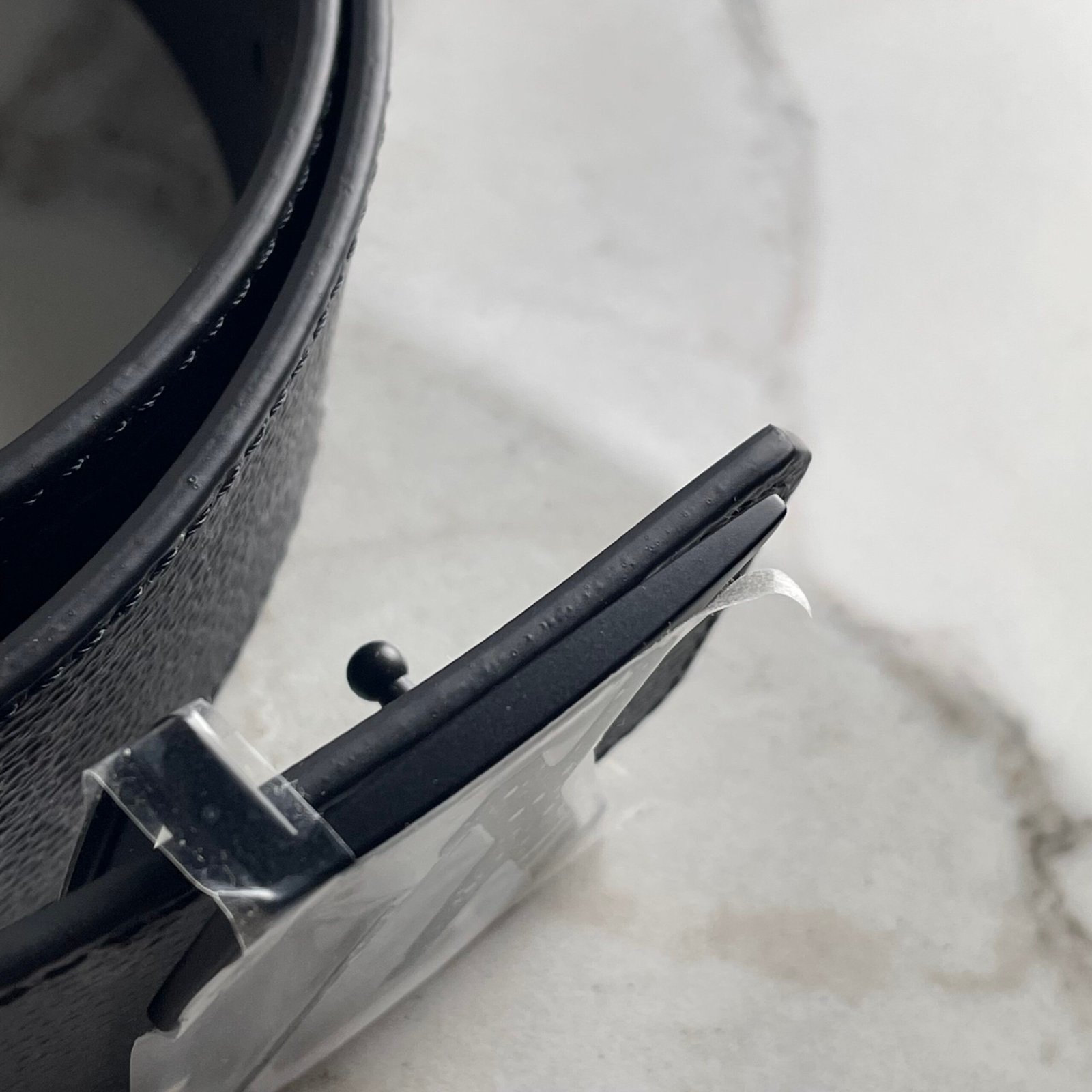 LOUIS VUITTON Ceinture Noir Mat LV Initiales 40mm – Image 7