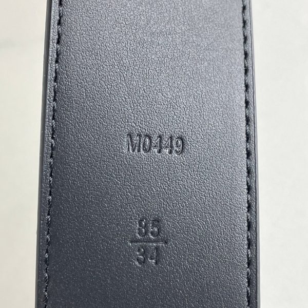 LOUIS VUITTON Ceinture Noir Mat LV Initiales 40mm – Image 10