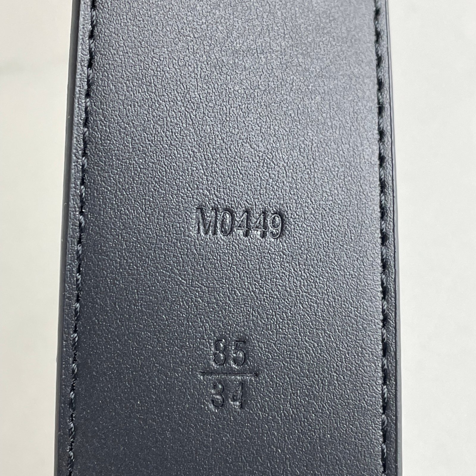 LOUIS VUITTON Ceinture Noir Mat LV Initiales 40mm – Image 10
