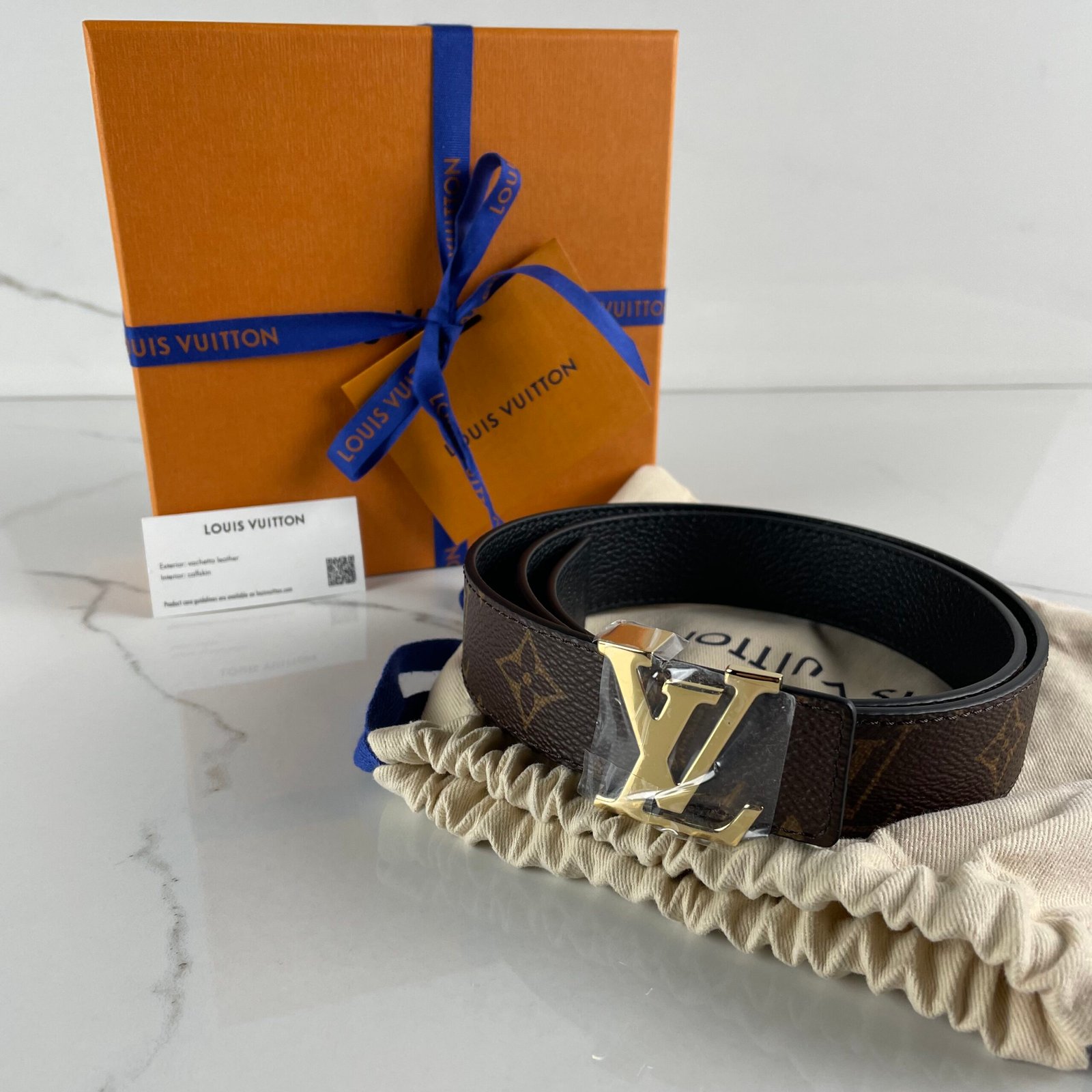 LOUIS VUITTON Ceinture LV Initiales 30mm Réversible – Image 2