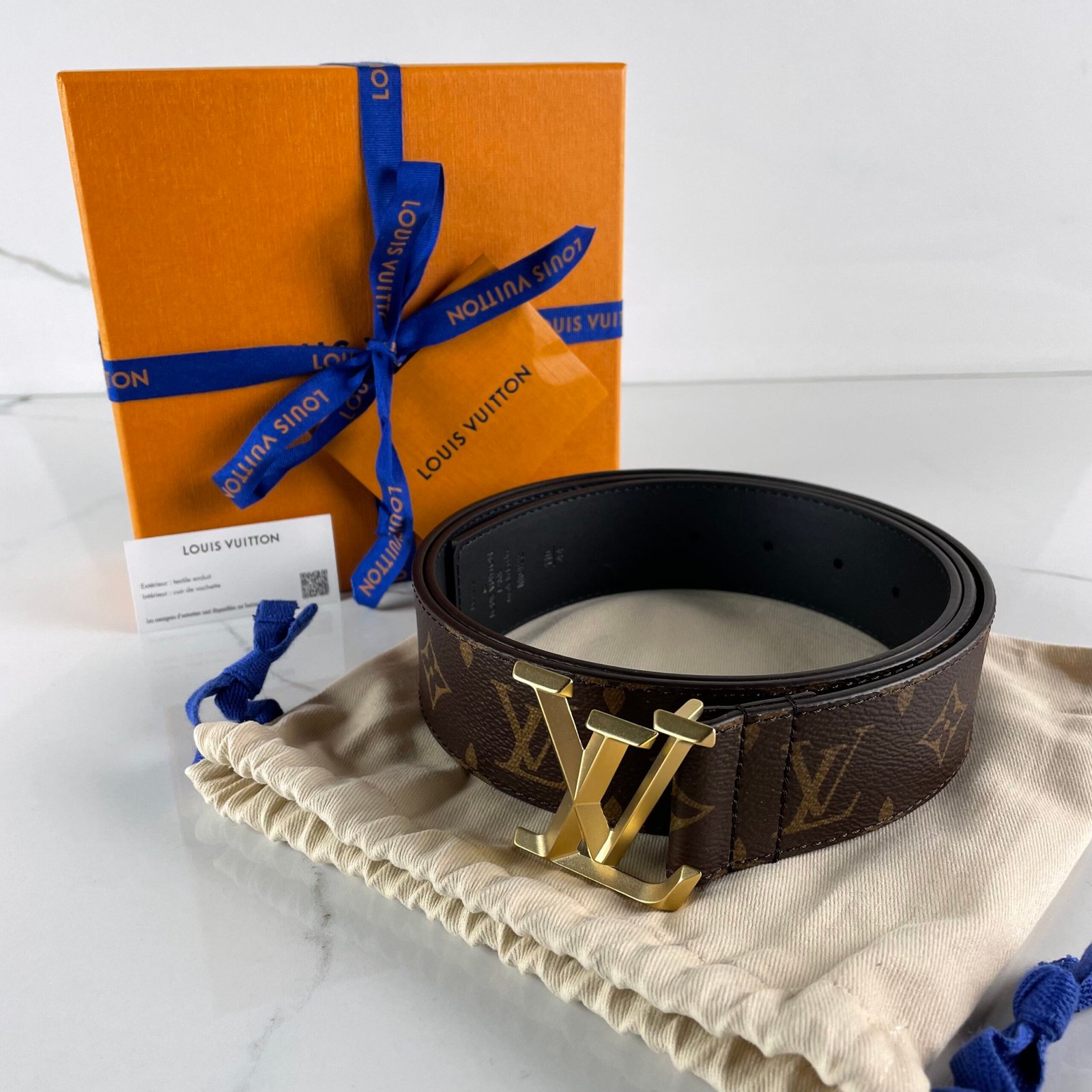 LOUIS VUITTON Ceinture LV Pyramide 40 mm – Image 2
