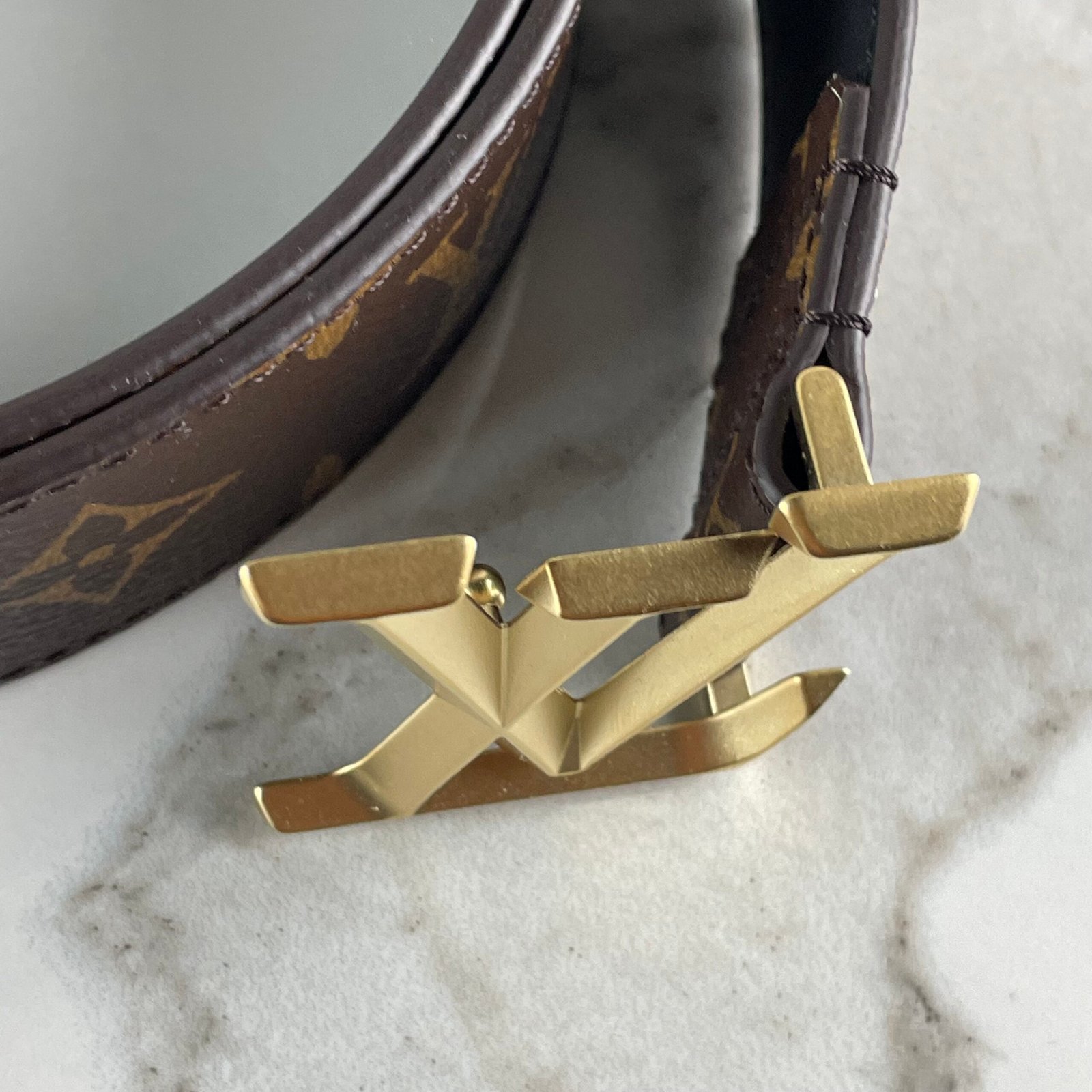 LOUIS VUITTON Ceinture LV Pyramide 40 mm – Image 7