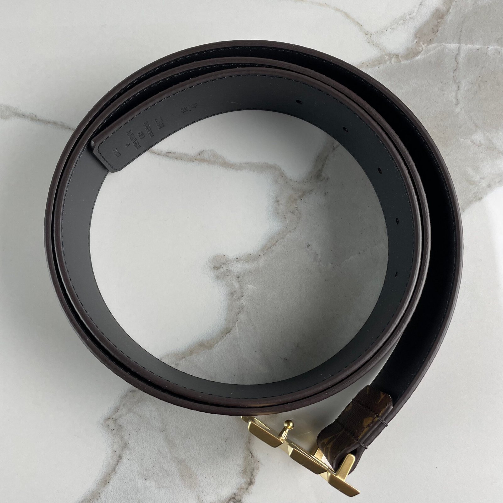 LOUIS VUITTON Ceinture LV Pyramide 40 mm – Image 8