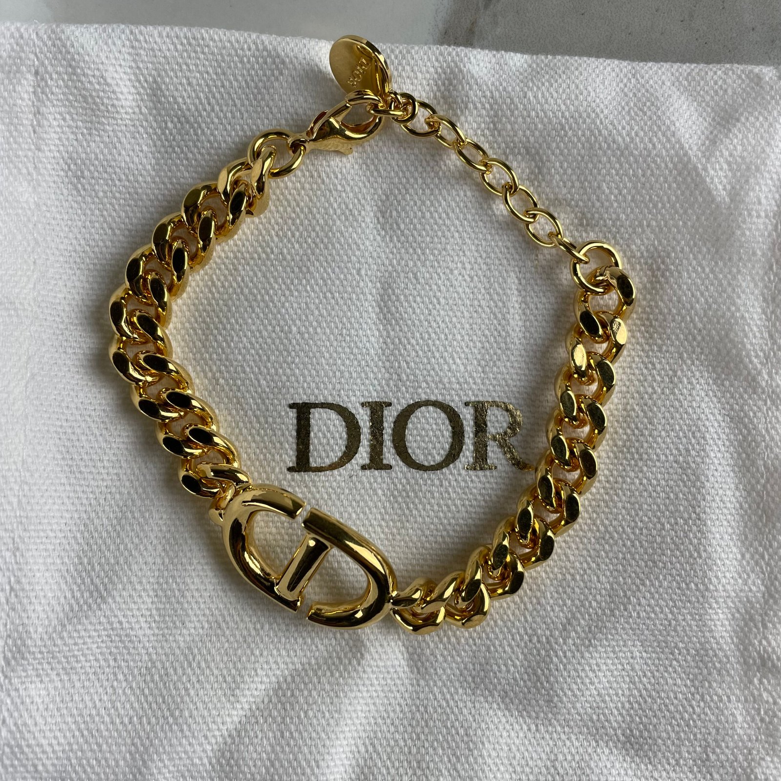 DIOR Bracelet CD Navy – Image 3