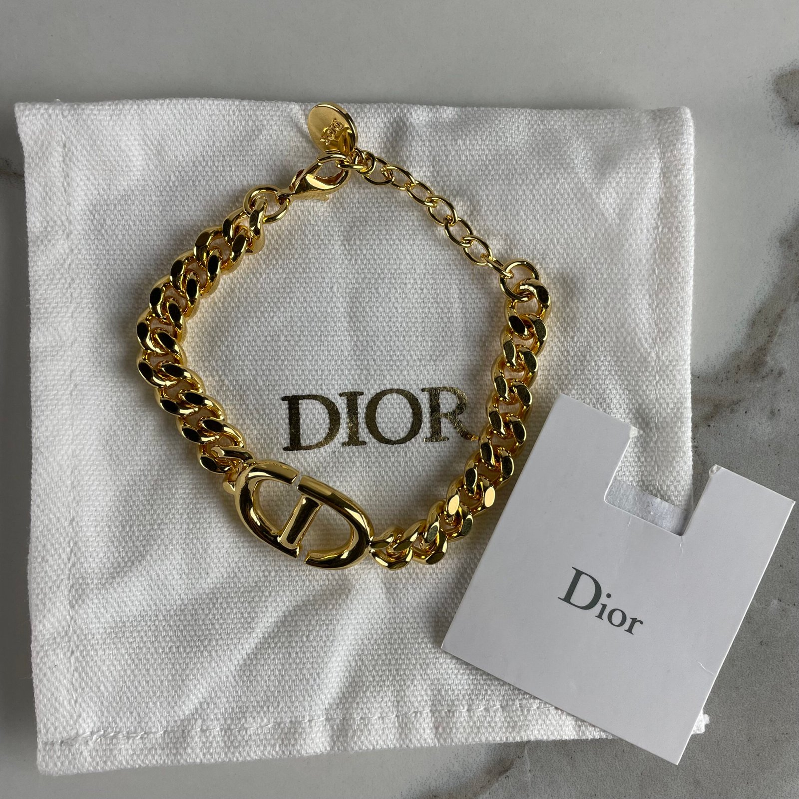DIOR Bracelet CD Navy – Image 4
