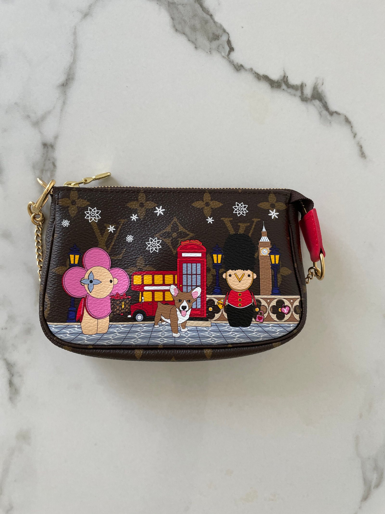 LOUIS VUITTON Mini Pochette Accessoires – Image 3