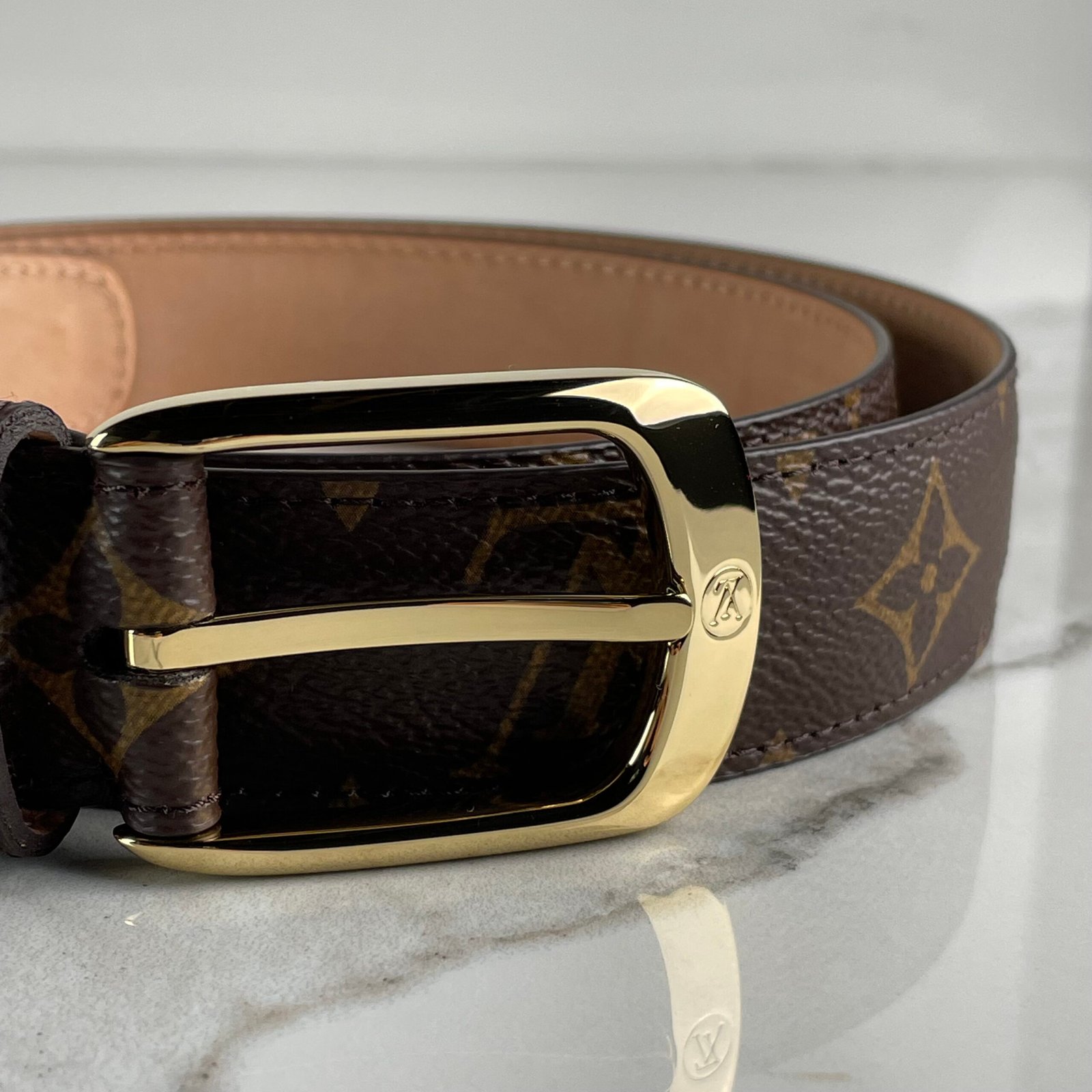 LOUIS VUITTON Ceinture Ellipse 30 mm – Image 6