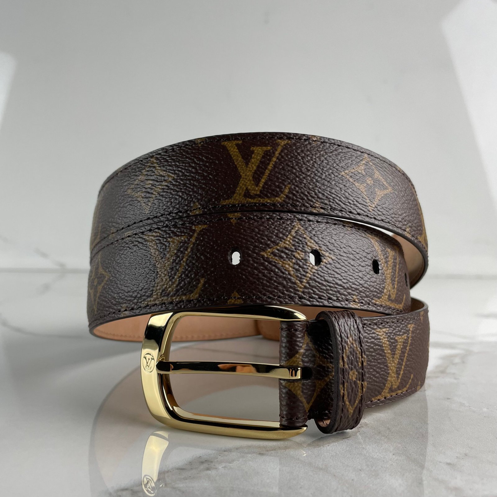 LOUIS VUITTON Ceinture Ellipse 30 mm – Image 9