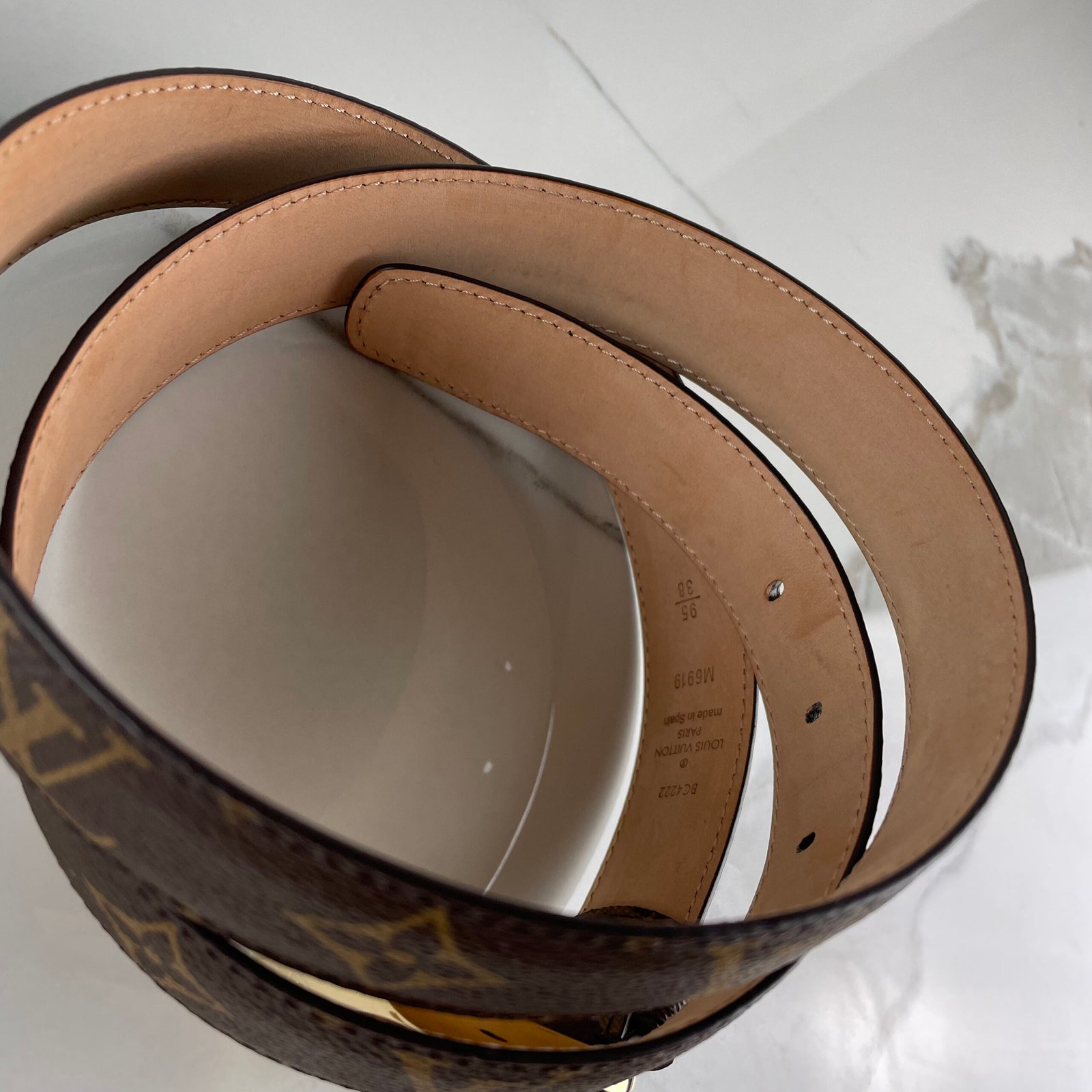 LOUIS VUITTON Ceinture Ellipse 30 mm – Image 10