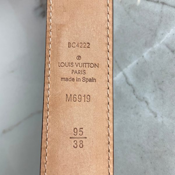 LOUIS VUITTON Ceinture Ellipse 30 mm – Image 12