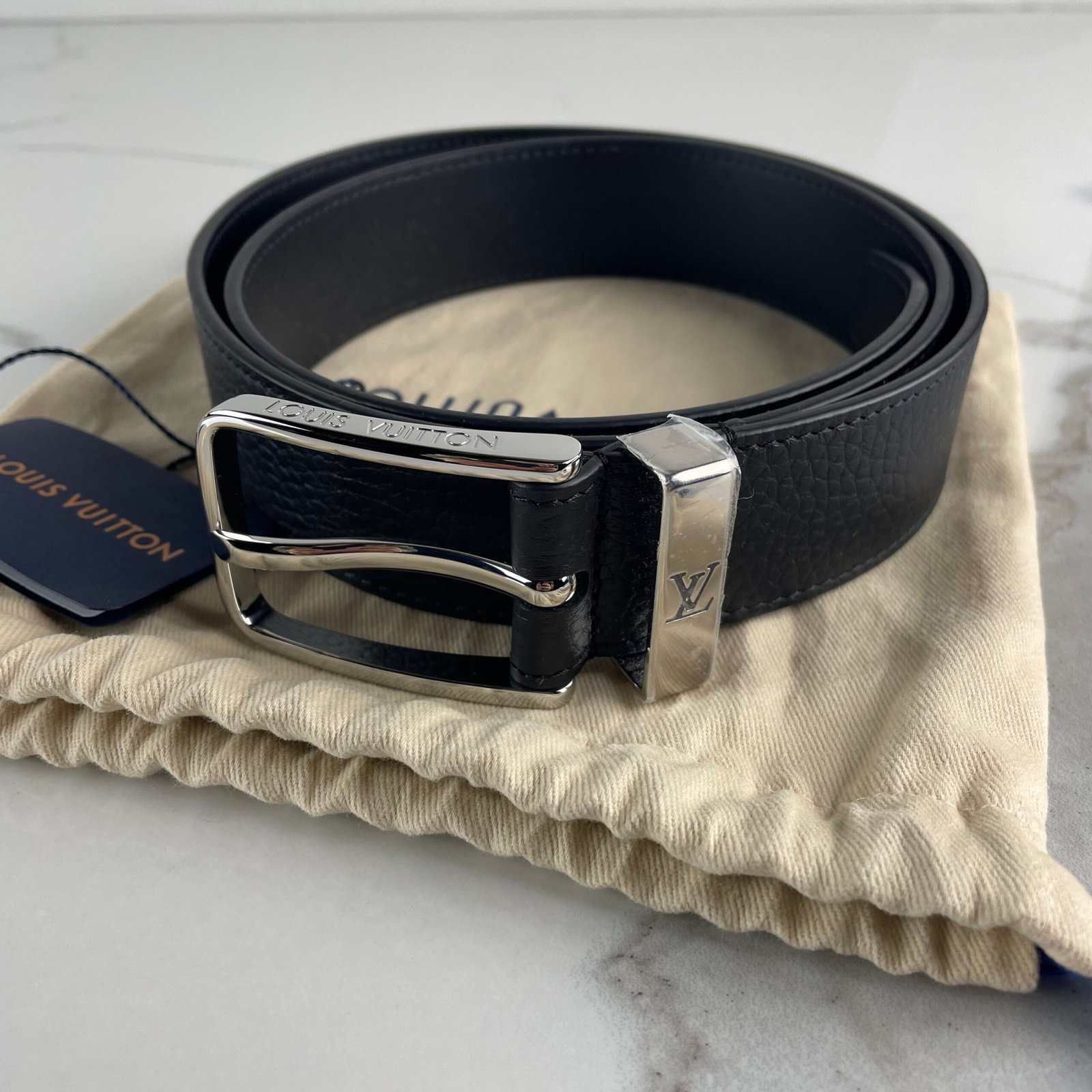 LOUIS VUITTON Ceinture Pont Neuf 35 mm – Image 2