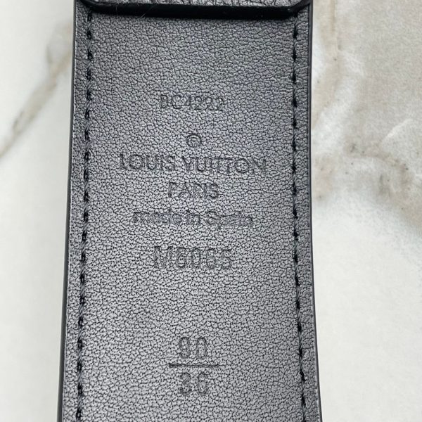 LOUIS VUITTON Ceinture Pont Neuf 35 mm – Image 9