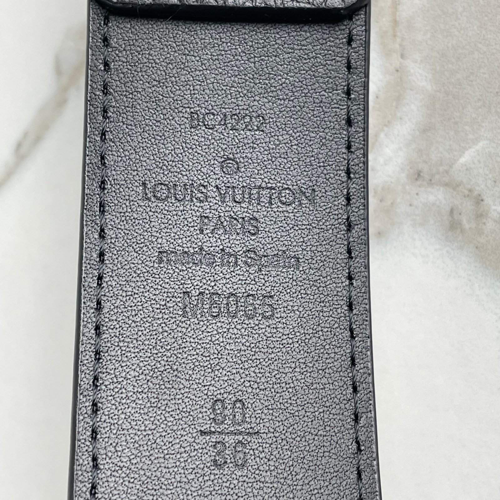 LOUIS VUITTON Ceinture Pont Neuf 35 mm – Image 9