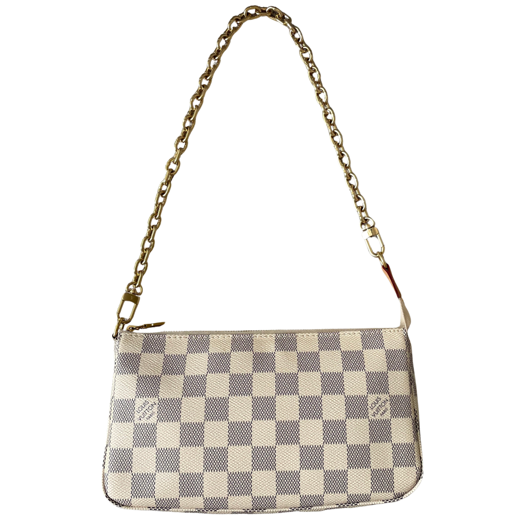 Louis Vuitton Pochette Accessoires NM Damier Azur